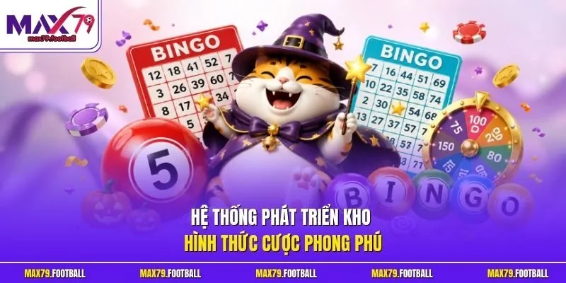 Hệ thống phát triển kho hình thức cược phong phú